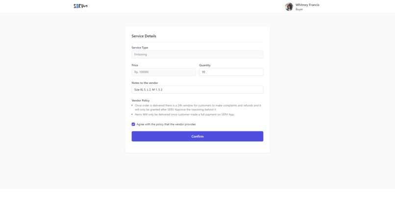 SERV – screenshot 6
