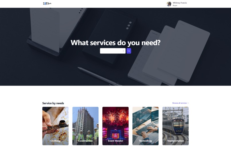 SERV – screenshot 2