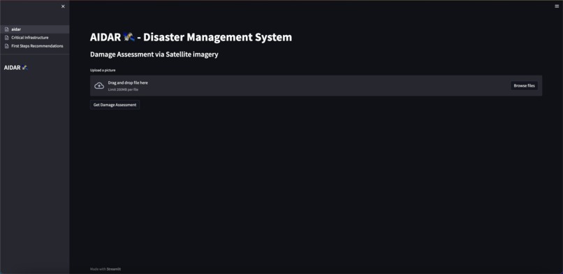 AIDAR - Disaster Management System – screenshot 1