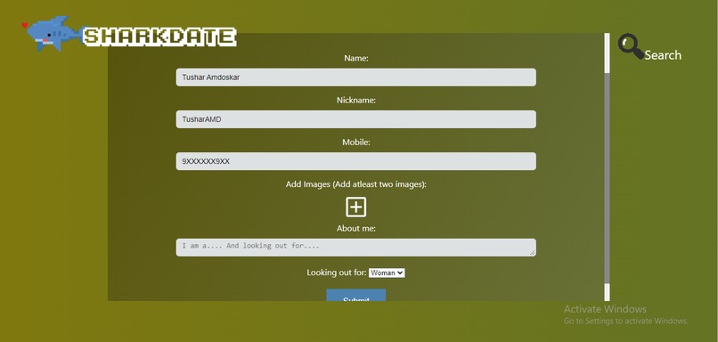 SharkDate – screenshot 4