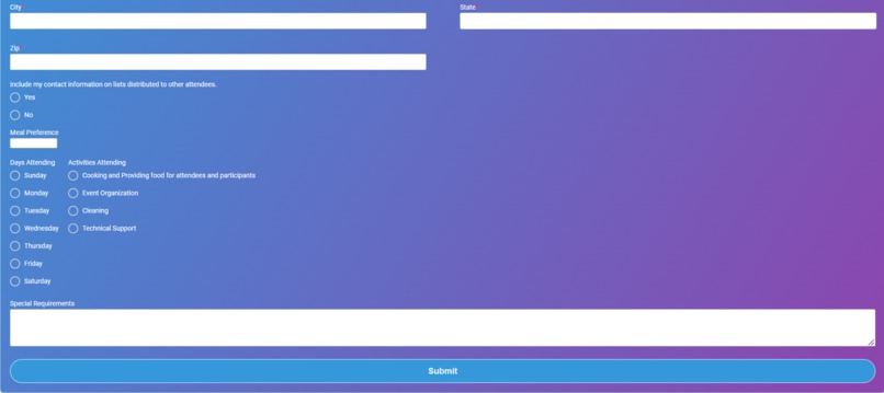 Website for NGO – screenshot 7
