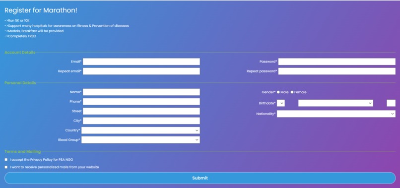 Website for NGO – screenshot 10