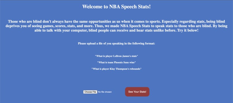 NBA Speech Stats – screenshot 1