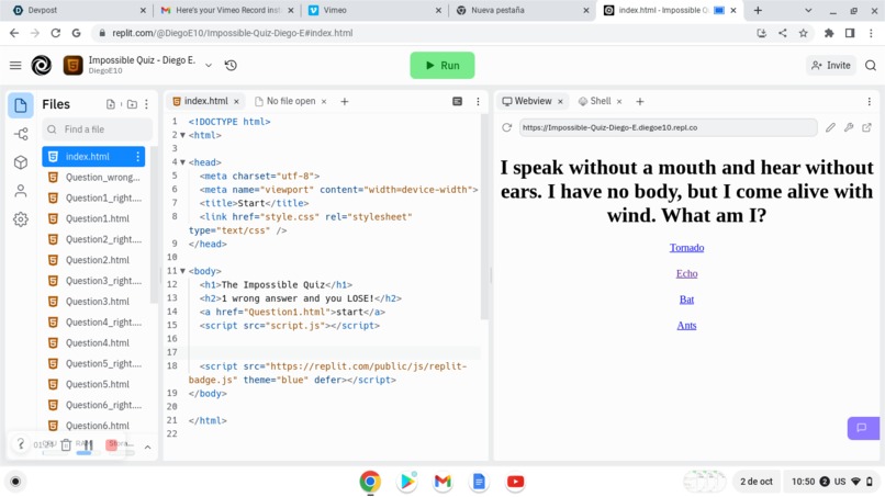 Impossible Quiz - Escobar, Diego – screenshot 11