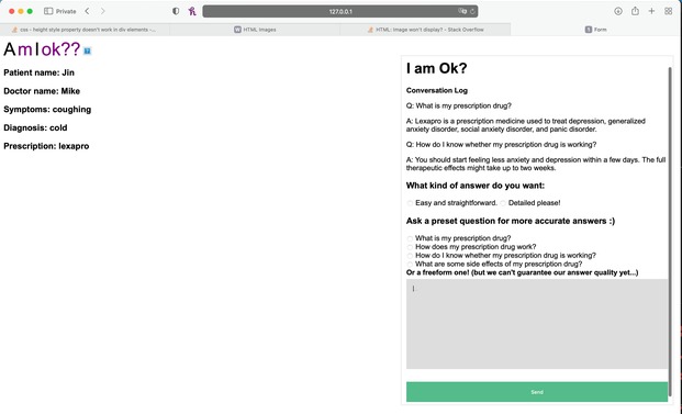 Am I OK? – screenshot 2