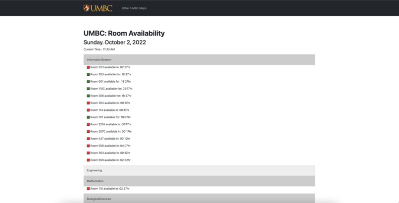 Empty Classroom Finder – screenshot 1