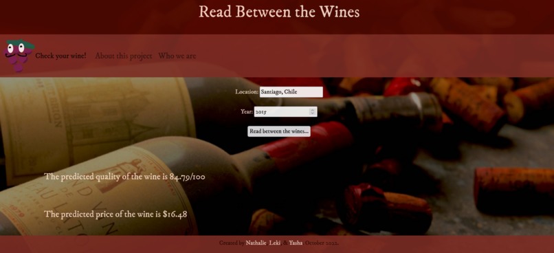 Read Between the Wines – screenshot 4