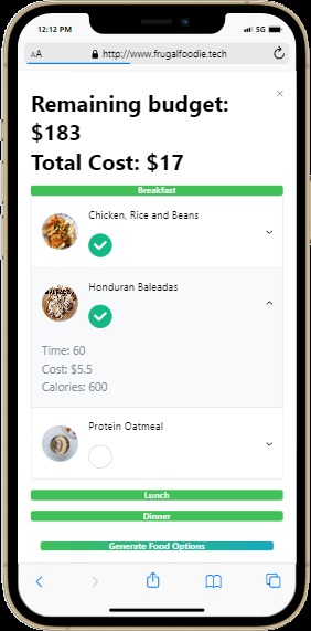 Frugal Foodie – screenshot 3