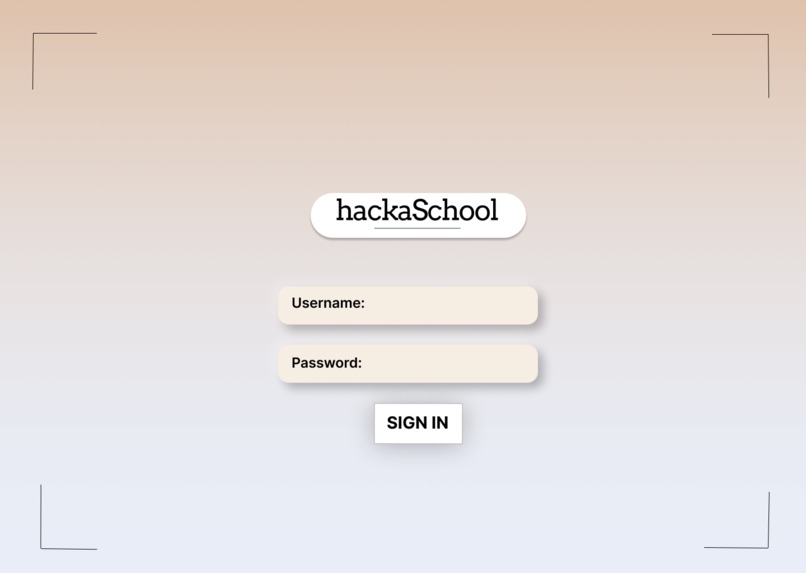 Edtech: hackaSchool – screenshot 1