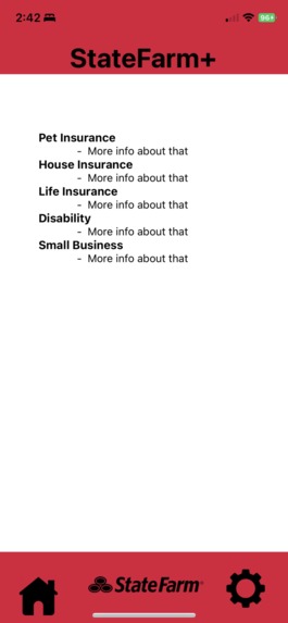 StateFarm+ – screenshot 1