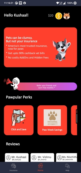 PawSure – screenshot 1
