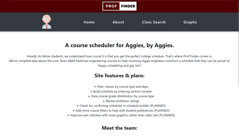 Prof Finder – screenshot 2
