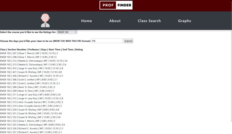 Prof Finder – screenshot 3