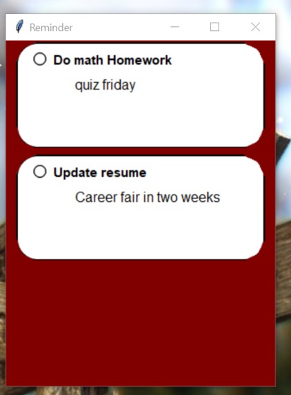 Cloud Reminders – screenshot 1