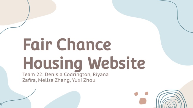 Fair Chance Housing – screenshot 1