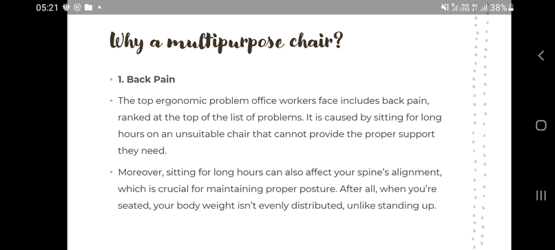 Multipurpose Chair – screenshot 5