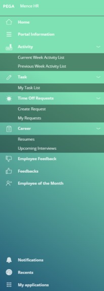Mence HR – screenshot 2