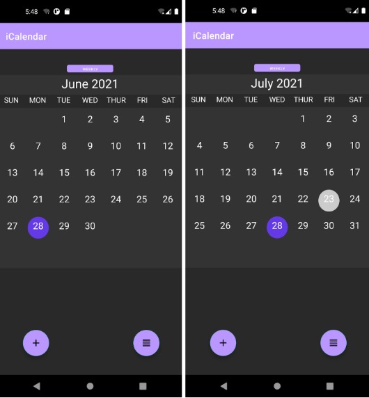 iCalendar – screenshot 3