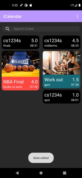 iCalendar – screenshot 5