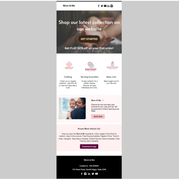 Email Template – screenshot 1