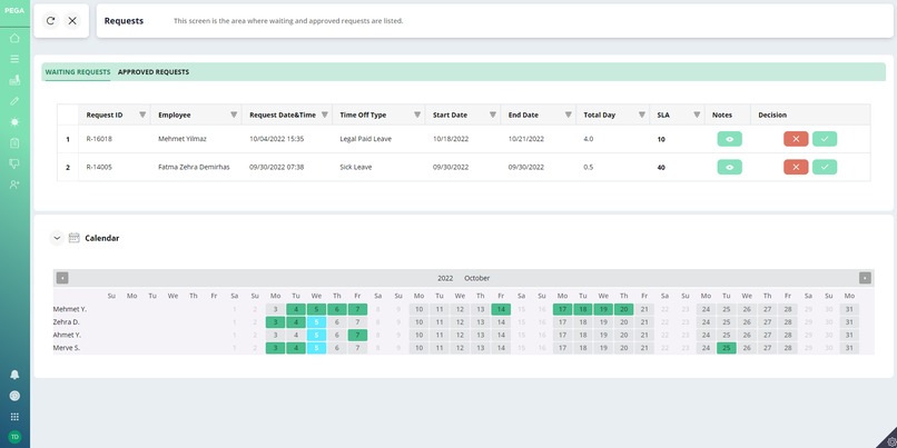 Mence HR – screenshot 5