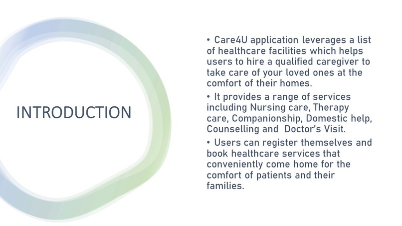 Care4U – screenshot 2