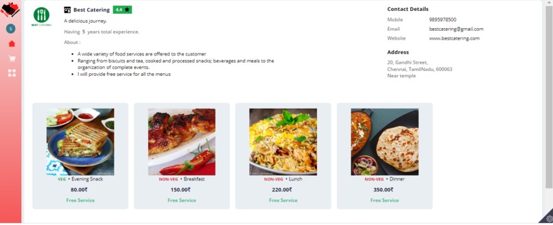 Catering Guide – screenshot 2