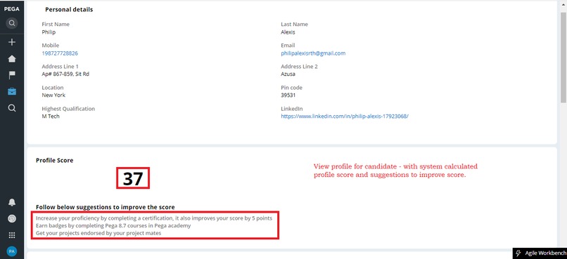 RiseToHire – screenshot 2