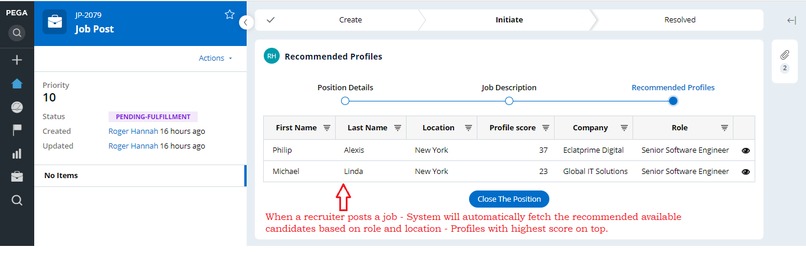 RiseToHire – screenshot 5