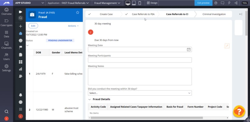 FAST (Fraud Analytics Streamlined Tax-nology) – screenshot 15