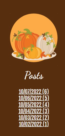 Blog: October Special (Charities) – screenshot 2