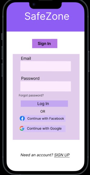 SafeZone – screenshot 1