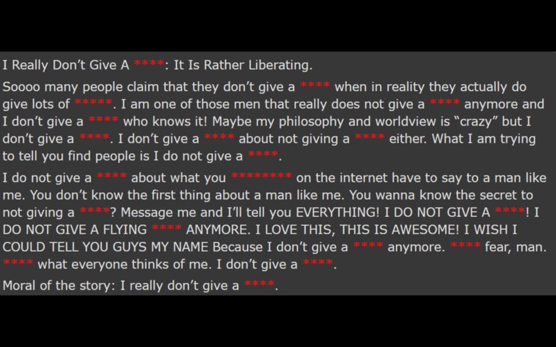 Live Hate Speech Filter – screenshot 1