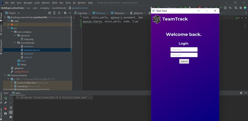 TeamTrack – screenshot 2