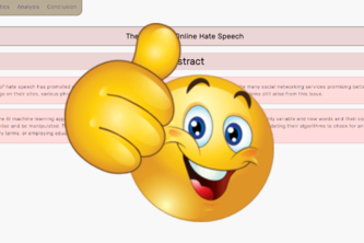 Team Rancid - The Extent of Online Hate Speech - Hate Speech