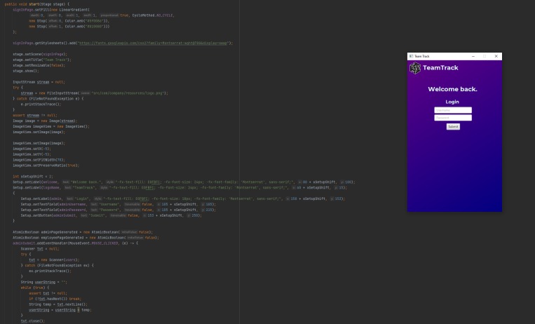 TeamTrack – screenshot 4