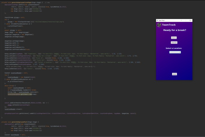 TeamTrack – screenshot 5