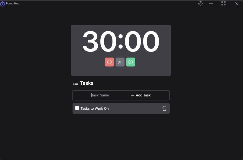 Pomohub – screenshot 1