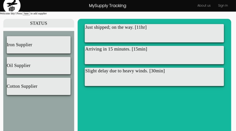 MySupply Tracking – screenshot 4