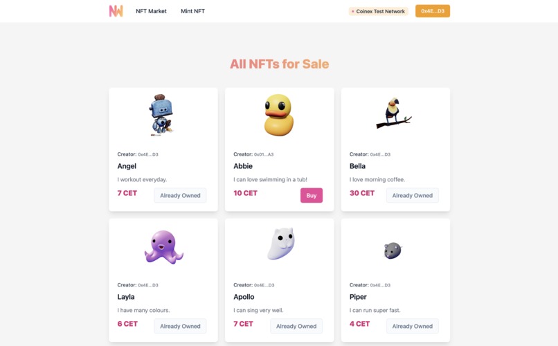 NFT World – screenshot 2