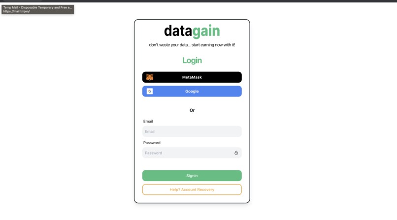 DataGain – screenshot 4