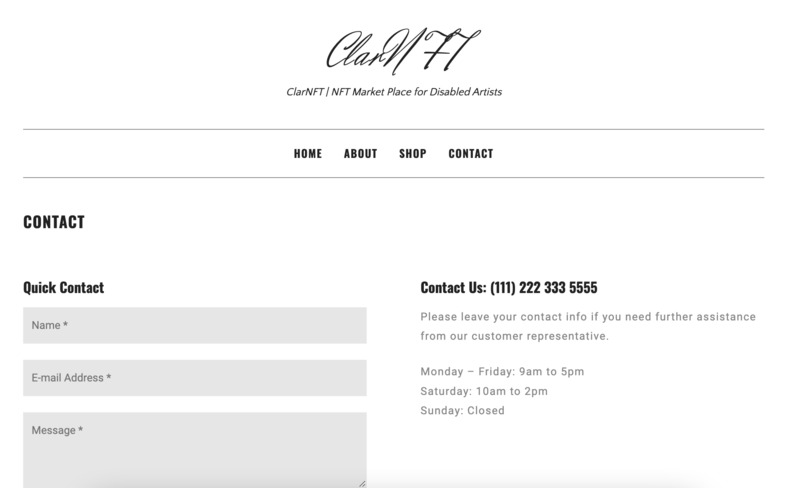 ClarNFT – screenshot 6