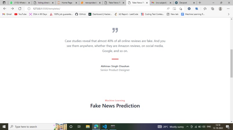 Machine learning  – screenshot 2