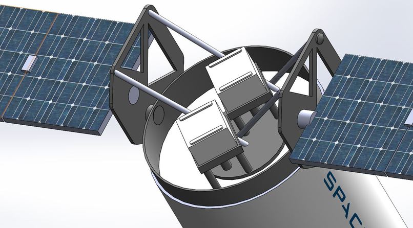 SpaceX Dragon XL Cargo SolidWorks Model by Daniella Casanova – screenshot 6