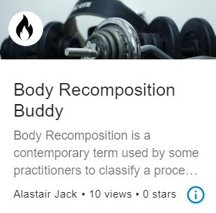 Body Recomposition Buddy – screenshot 1