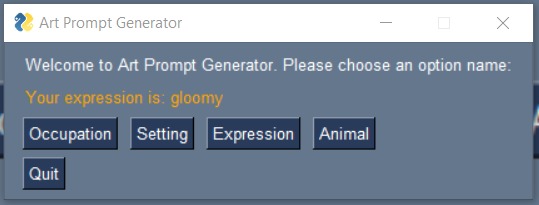 Art-Prompt-Generator – screenshot 2