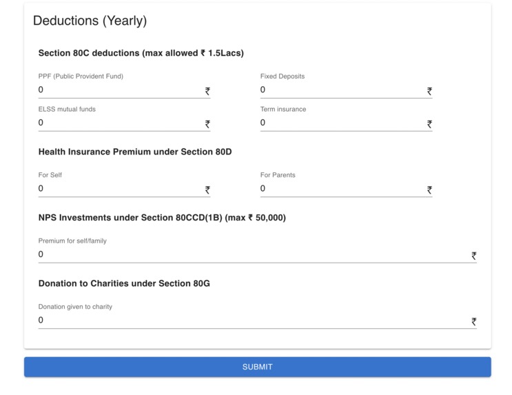 Income Tax Calculator (India) – screenshot 3