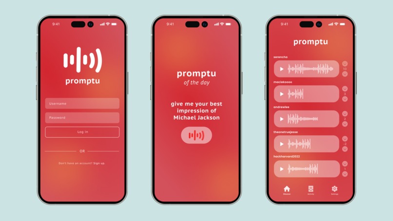 Promptu – screenshot 1