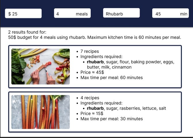 RecipeReady – screenshot 2