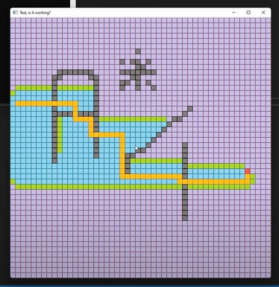 Visualized aStar pathfinder – screenshot 1